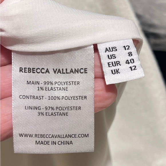 Anthropologie Rebecca Vallance Genevieve Bow V-Neck Sheath Midi - Picture 5 of 6